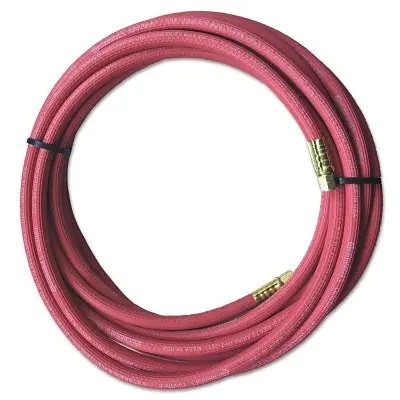 Grade R Acetylene Welding Hose – 3/16″ ID × 25 ft, Red, AA Fittings, Single-Line Design