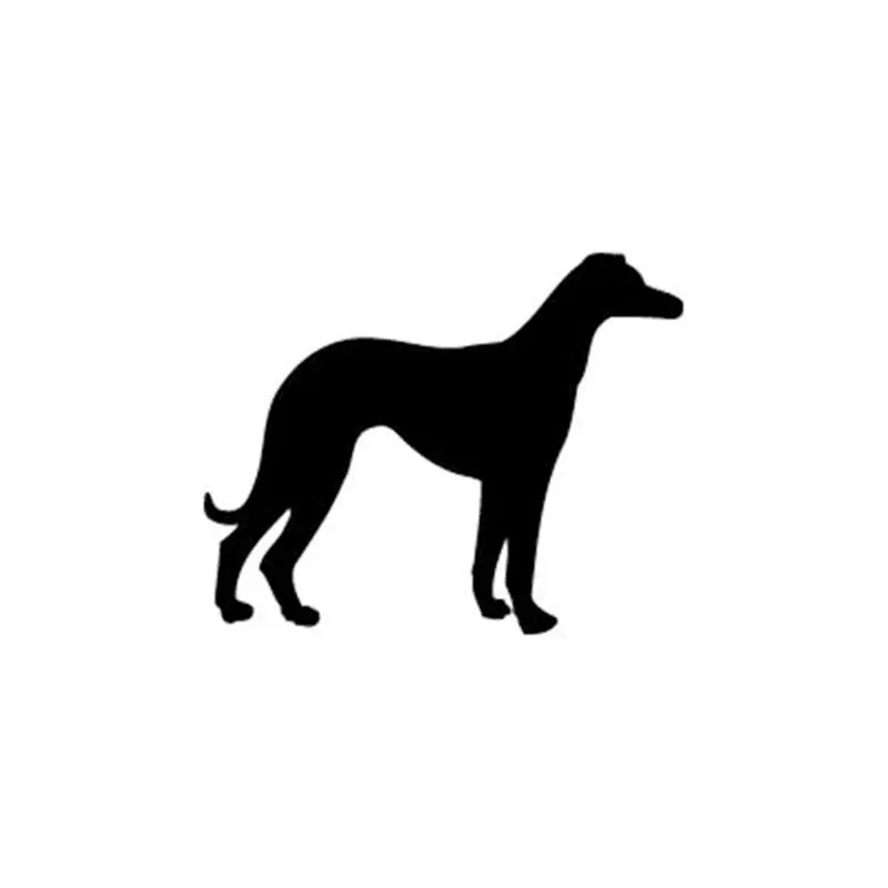 Greyhound Dog Silhouette Pattern for Woodworking