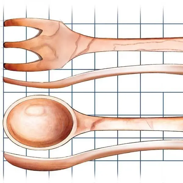 Handcrafted Wooden Utensils – Digital Build Plan Download