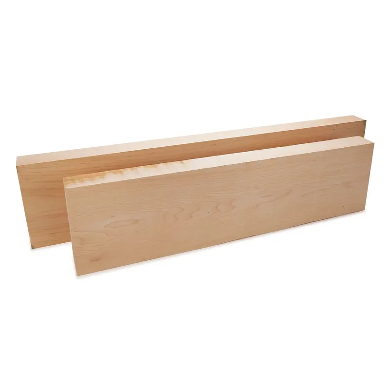 Hard Maple Billets – Pre-Cut for Moxon Vise Hardware Assembly