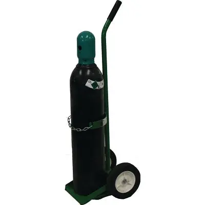 Heavy-Duty 150 lb Capacity Utility Cart with 8 in Semi-Pneumatic Plastic Wheels