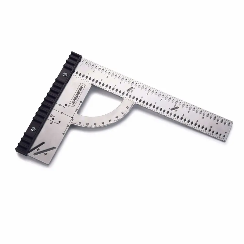 Heavy-Duty Framing Square – Imperial Measurement Carpenter’s Tool