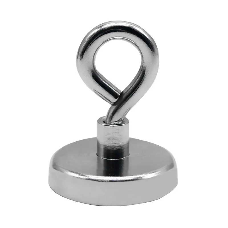 Heavy-Duty Magnetic Eyebolt with 125 lb Load Capacity