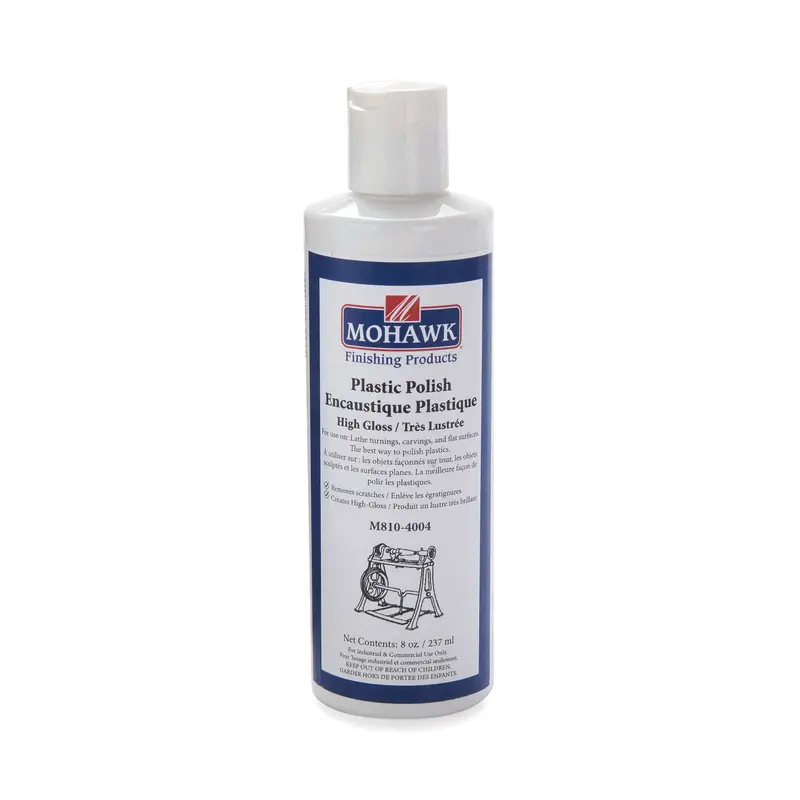 High-Gloss Plastic Polish – 8 oz. Restorative Finishing Compound