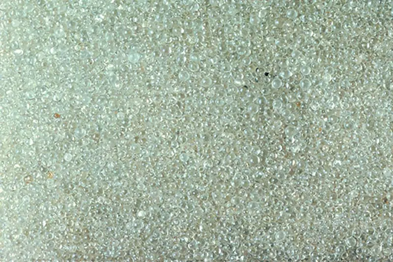 High-Performance Glass Bead Media for Lens Coating Enhancement (Model 2550)