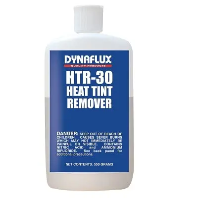 HTR-30 Heat Tint Removal Solution – 19.40 oz Bottle for Stainless Steel Restoration
