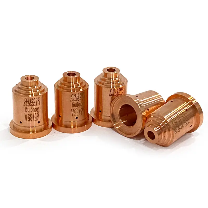 Hypertherm Gouging Nozzles — High-Performance 65–85 Amp Consumables, 5-Pack (Part #220797)