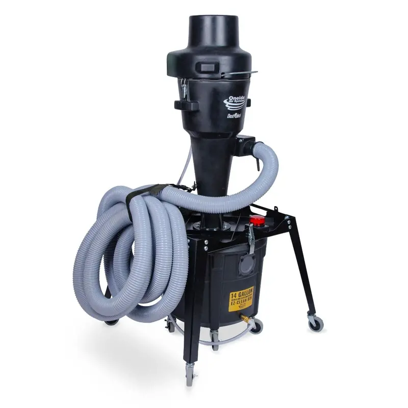 Industrial Dust Cobra 14-Gallon HEPA Cyclone Dust Collector – Freestanding
