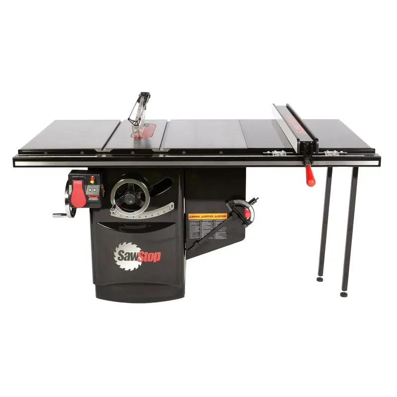 Industrial-Grade Cabinet Saw – 36″ T-Glide Fence – 3 HP, 230V Single-Phase