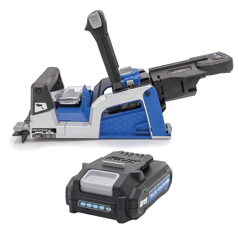 Ionic Drive Rebel Pocket-Hole Jig with 2Ah Lithium-Ion Battery Kit
