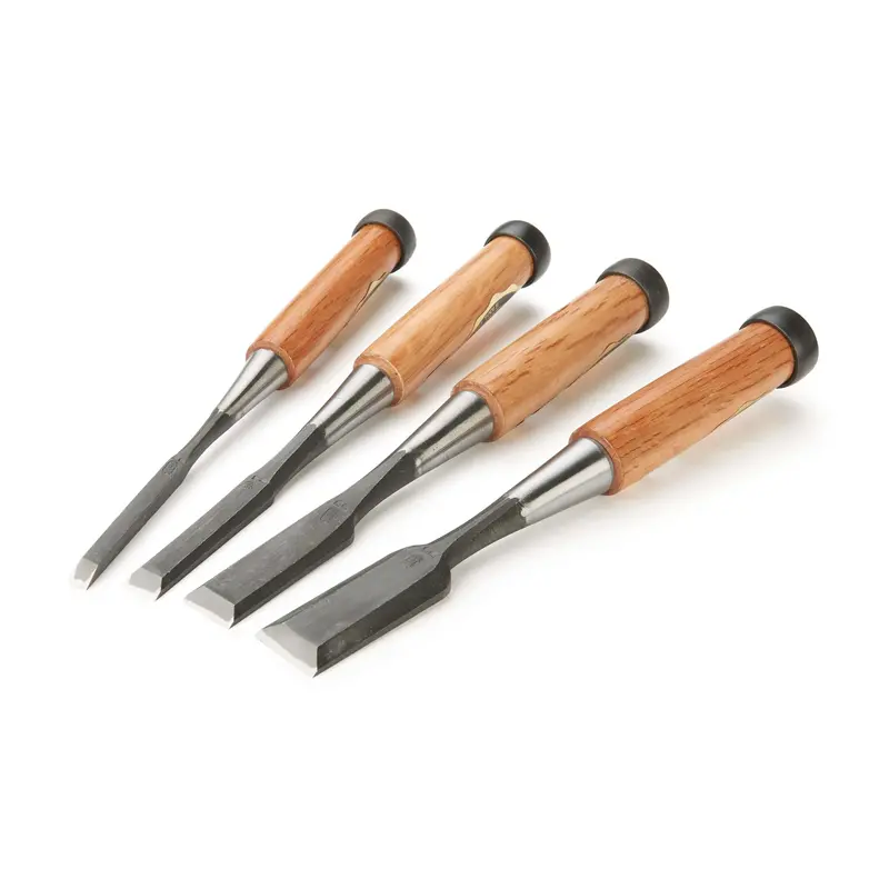 Ioroi Premium Japanese Bench Chisel Set – 4-Piece Forged Tool Kit