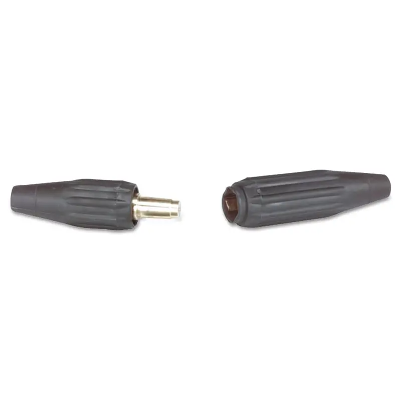 Jackson Quick-Trik Single Dome-Nose Cable Connector – 1/0 to 2/0 AWG, Male/Female Ends