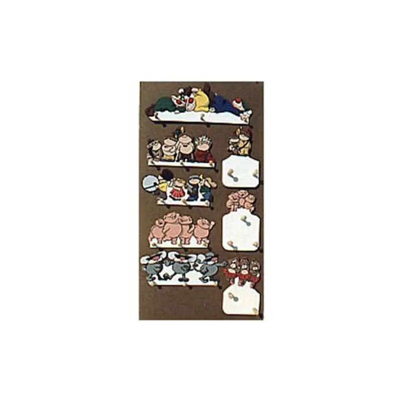 Kiddie Peg Rack Build Plan – Child-Sized Wall Organizer for Toys and Belongings