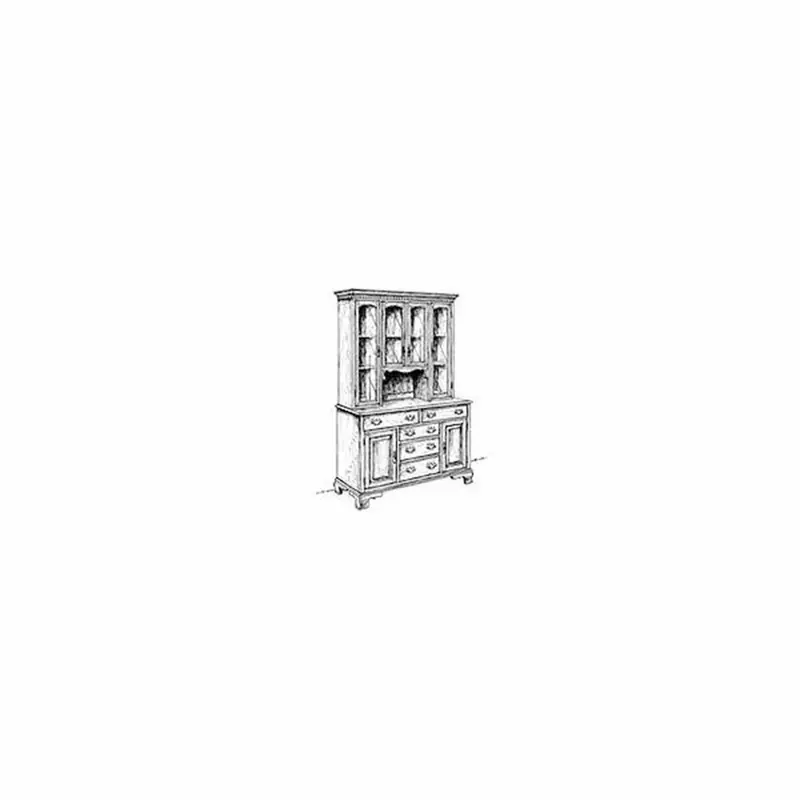 Large Hutch and Buffet Cabinet Building Plan (Printable PDF)