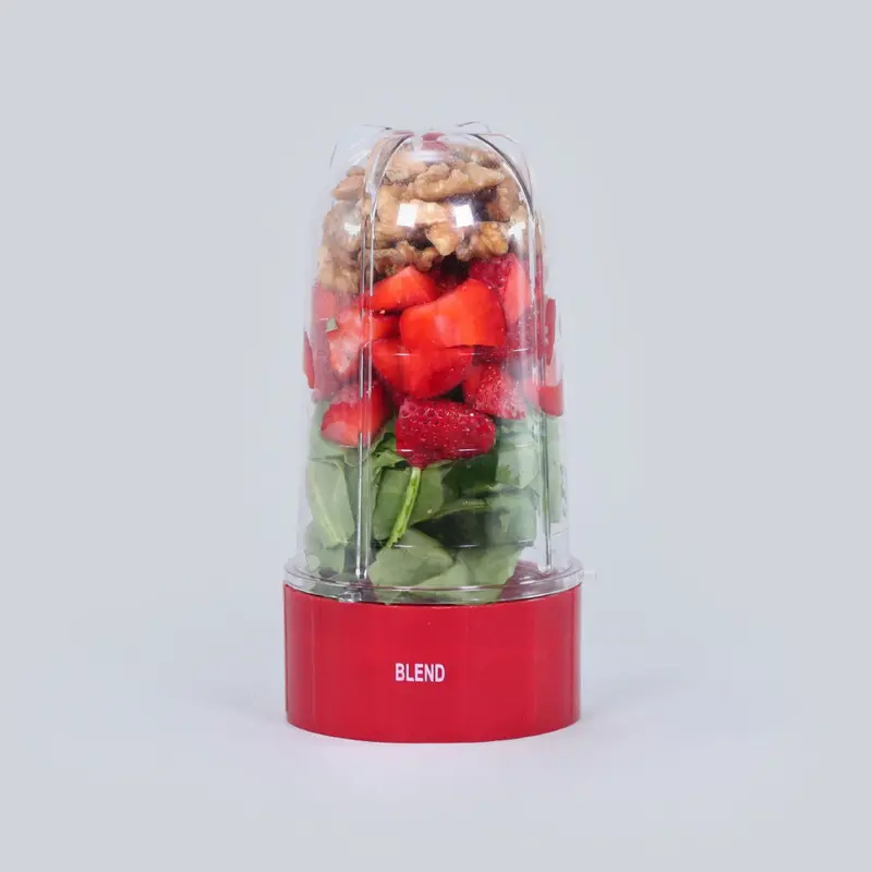 Large Jar Set with Red Base – Designed for Nutri-blend Appliances