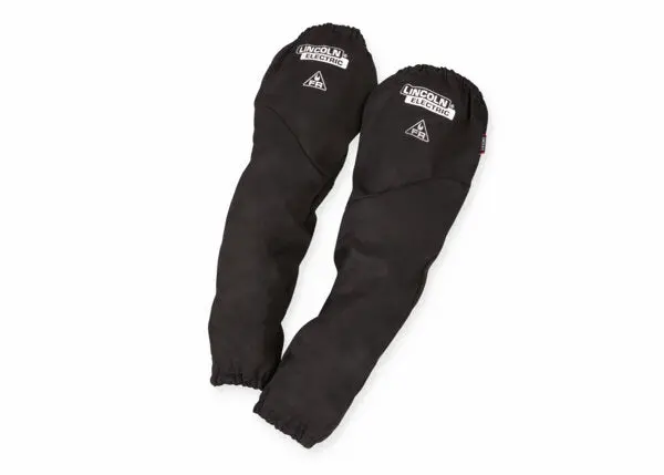 Lincoln Electric Premium Flame-Resistant Welding Sleeves with Knit Liner (21″ Length)