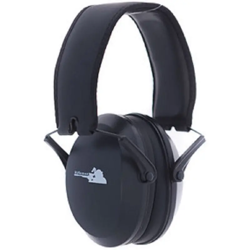Low-Impact Black Hearing Protection Ear Muffs
