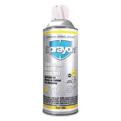 LU210 Food-Grade Silicone Lubricant – 10 oz Aerosol Can
