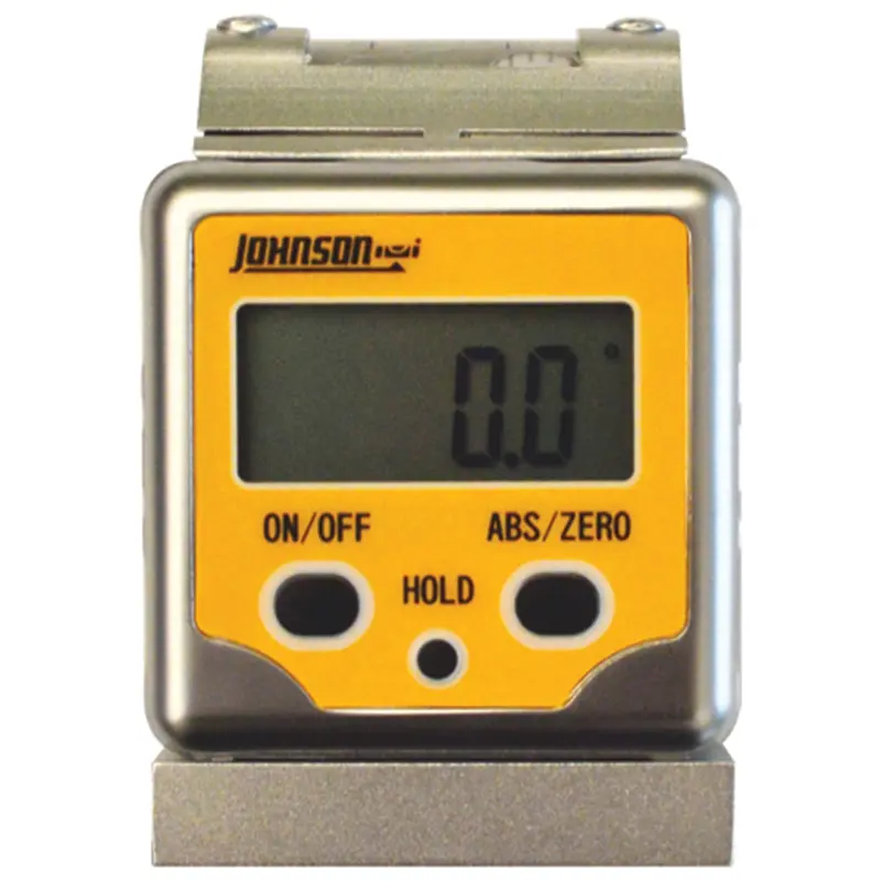 Magnetic Digital Angle Locator – 3-Button Interface, V-Groove Base & Built-in Level Vial