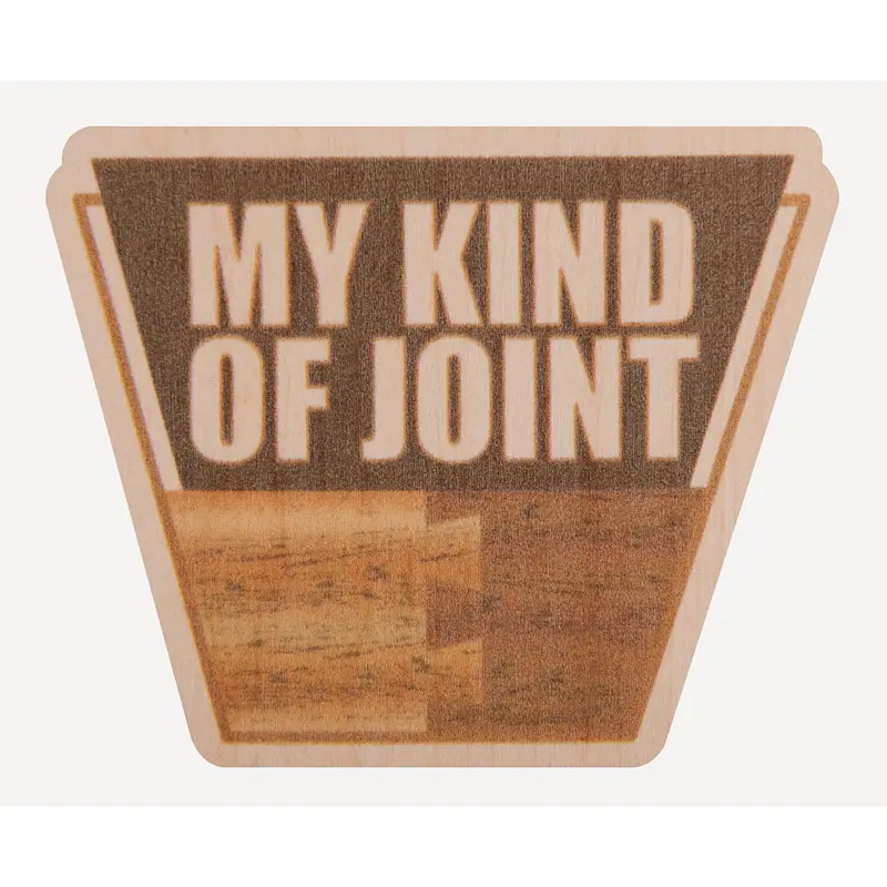 Maple-Themed ‘My Kind of Joint’ Adhesive Sticker