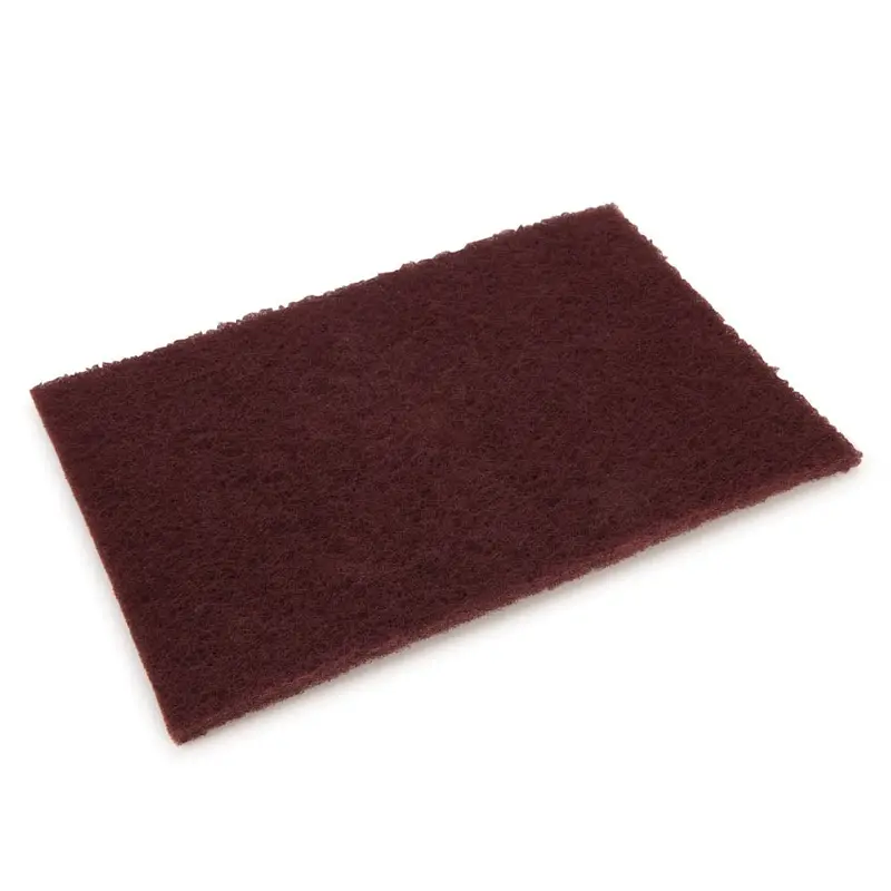 Maroon Non-Woven Sanding Pad – 6″ x 9″ for Controlled Abrasion and Polishing