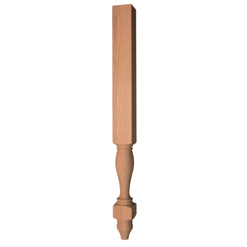 Marshall Island Leg – Coastal Table Support with Subtle Detailing