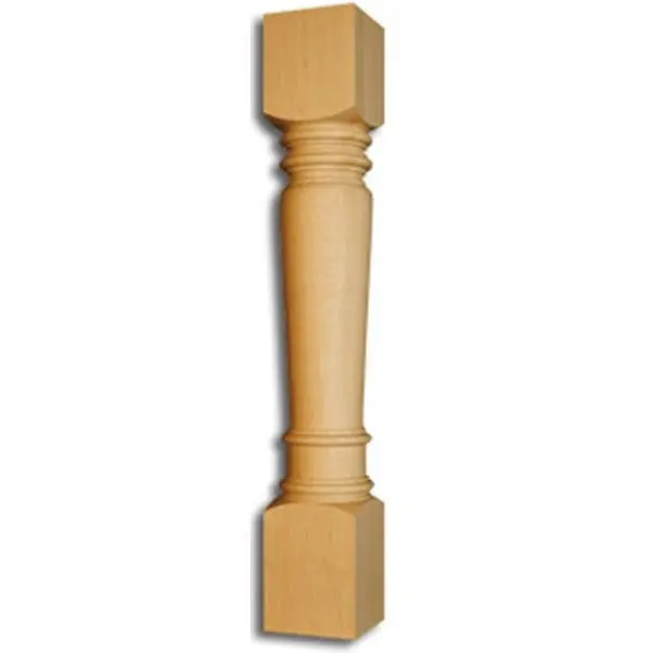 Massive Islander Post – Bold, Oversized Furniture Column