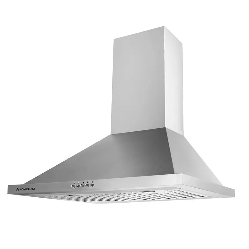 Milano 60cm Kitchen Chimney – 1250 m³/h Suction, Baffle Filters, Low-Noise Operation