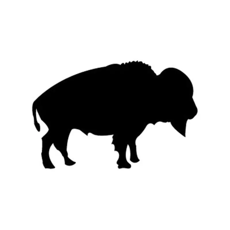 Mini Buffalo Silhouette Woodworking Pattern