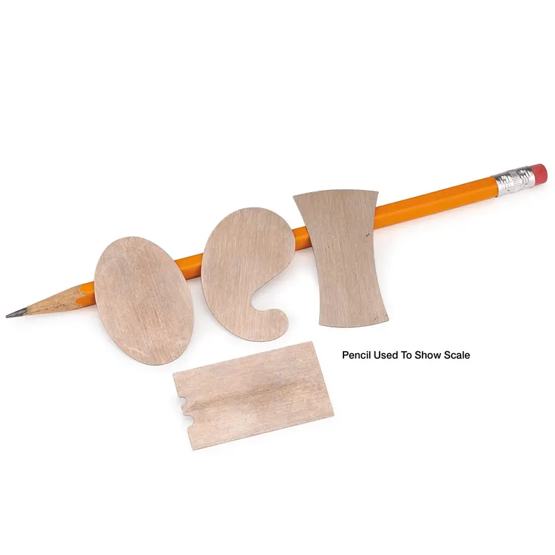 Mini Surface Scraper Kit — Four Compact Scraping Tools