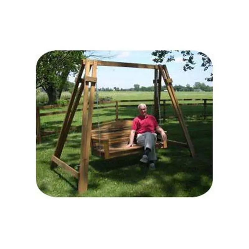 Mission-Style A-Frame Swing Plan – Indoor/Outdoor Leisure Blueprint