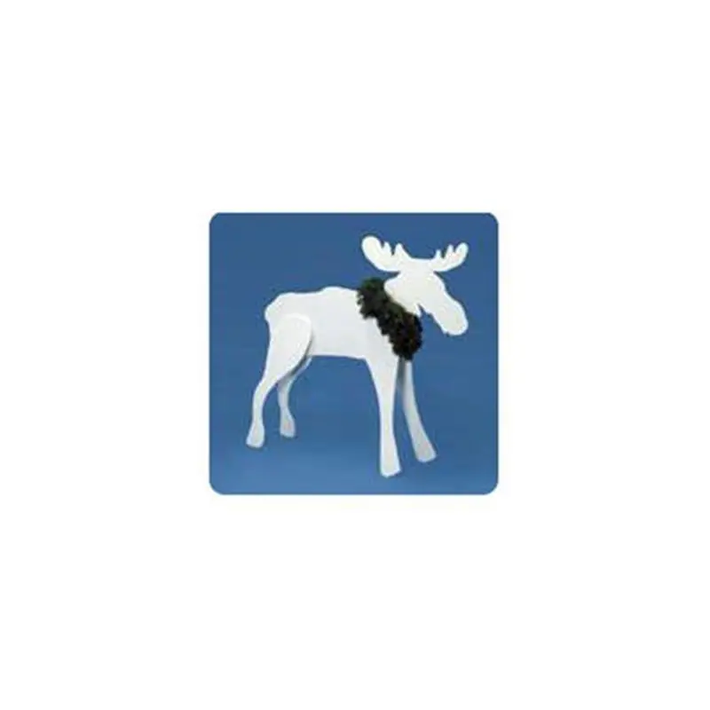 Molly Moose Wall Art Pattern – Wooden Silhouette Project Plan