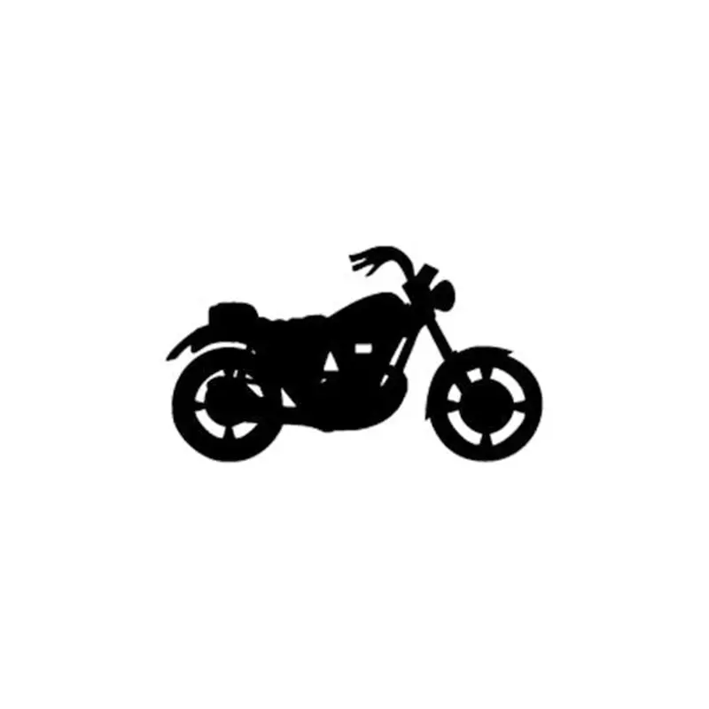 Motorcycle Silhouette Woodworking Pattern Plan