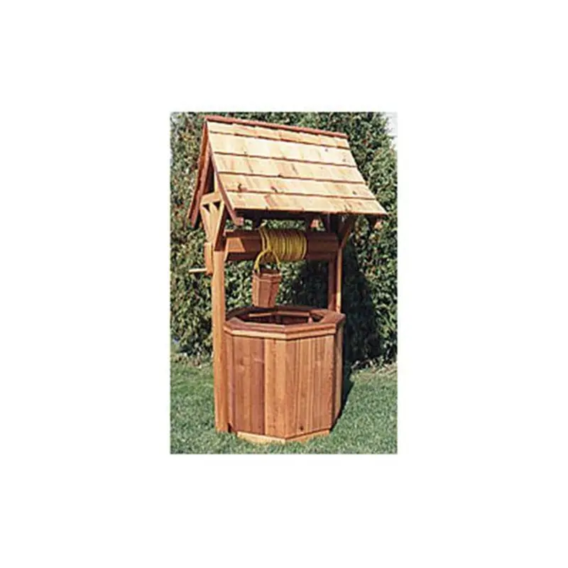 Mystic Wishing Well Decorative Plan – Printable Garden Woodcraft Pattern