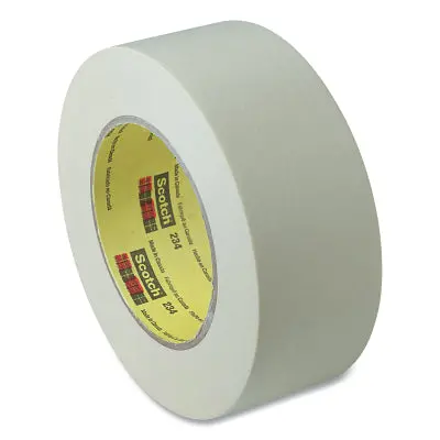 Natural-Color Masking Tape 234 – 24 mm × 55 yd, Reliable Indoor/Outdoor Use