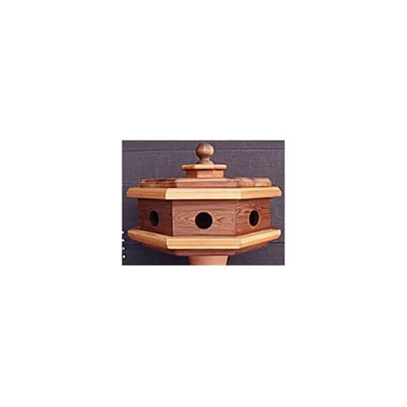 Octagon Martin House Woodworking Blueprint – Build-At-Home Plan