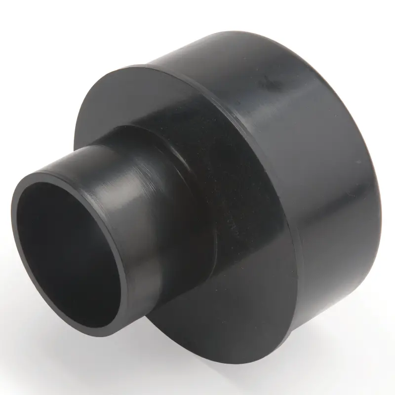 Offset Dust Collection Reducer — 4″ to 2-1/4″ Transition Fitting