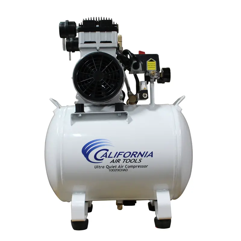 Oil-Free 2 HP 10-Gallon Steel Tank Air Compressor
