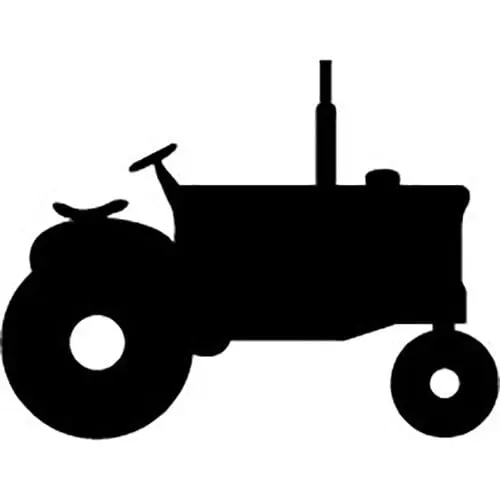 Old-Time Tractor Shadow Box Craft Plan – Detailed Paper Blueprint
