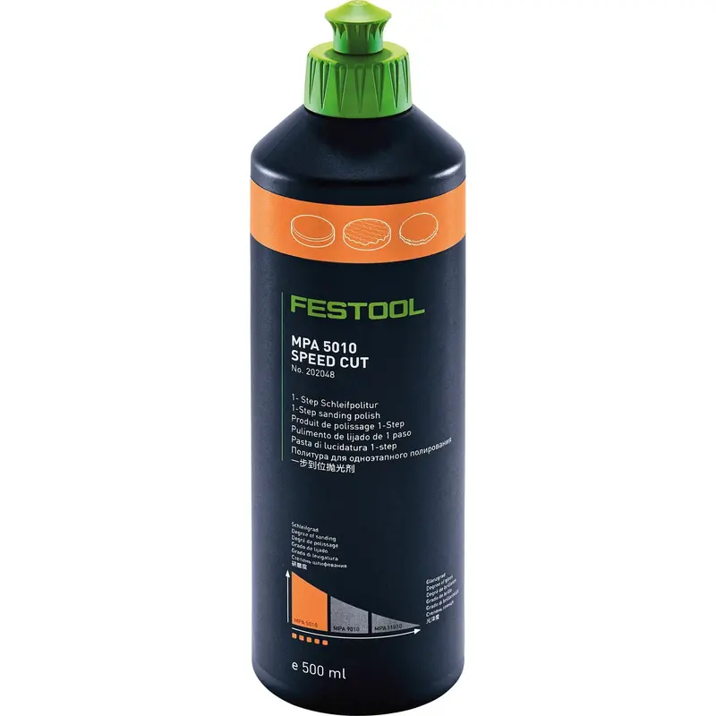 Orange Coarse-Polish Compound – MPA 5010, 0.5-Liter Container