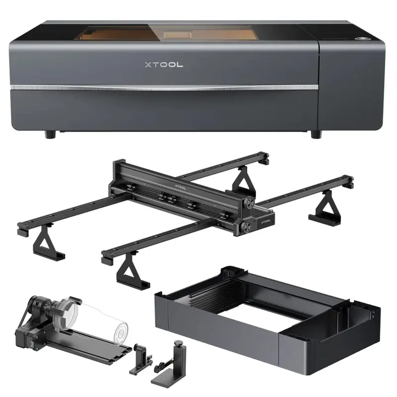 P2S All-in-One CO2 Laser Cutter – 55W Integrated System