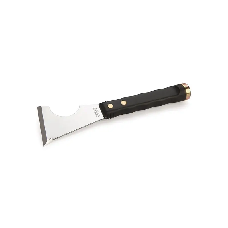 Paint Scraper with Roller Cleaner and Integrated Hammer Top
