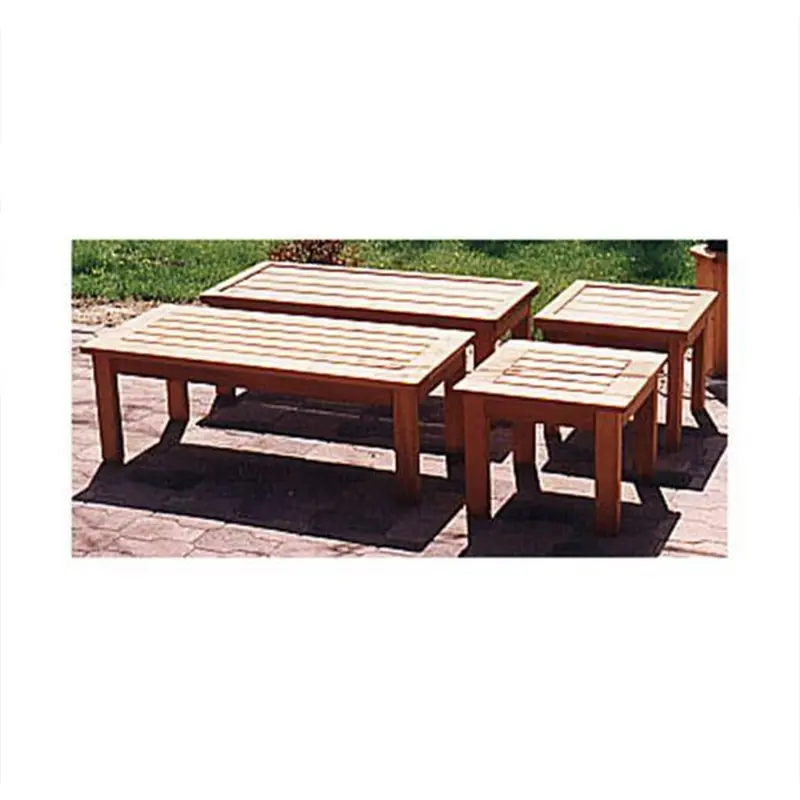 Patio Coffee Table & End Table Set — Step-by-Step Woodworking Plan