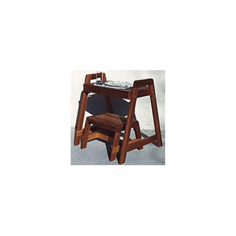 Patio Footstool and Adjustable Stand Blueprint