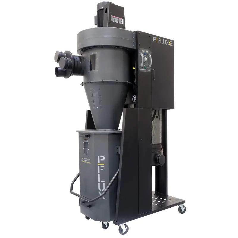 P|FLUX Cyclone Dust Separator – 2 HP High-Capacity Pre-Collector for Shop Vacuums