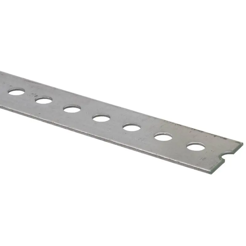 Plated Slot Flat Bar: 3/8″ × 1-3/8″ × 48″