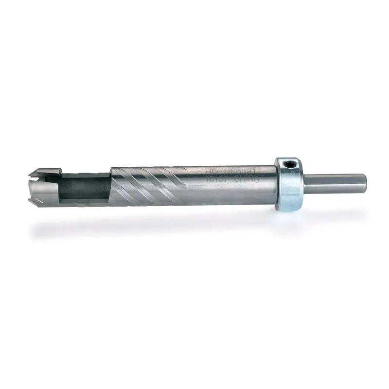 Pocket-Hole Plug Cutting Bit for Custom Inserts