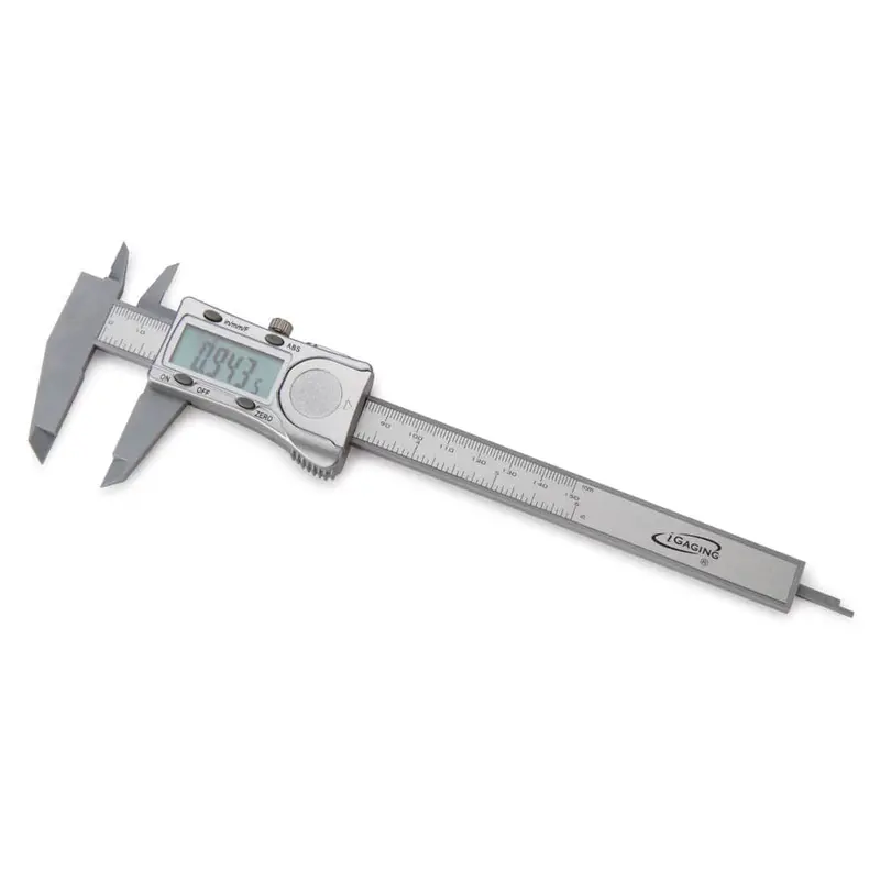 Polycarbonate Digital Caliper — 6-Inch Precision Measurement