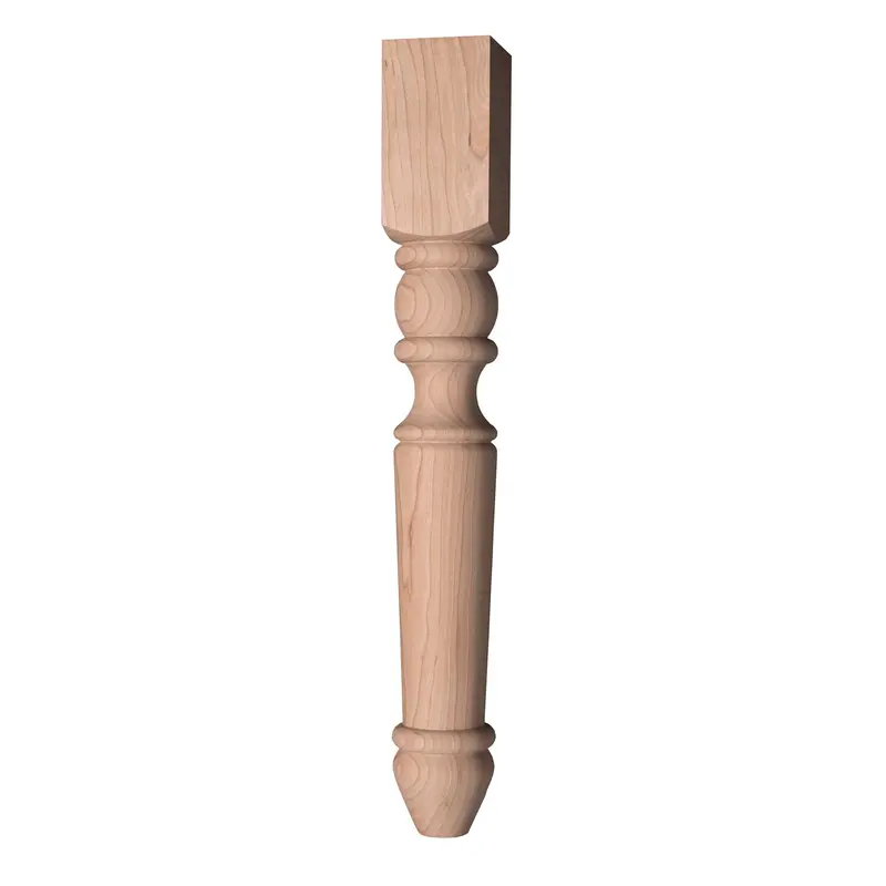 Portsmouth Dining Table Leg – Colonial-Inspired Design