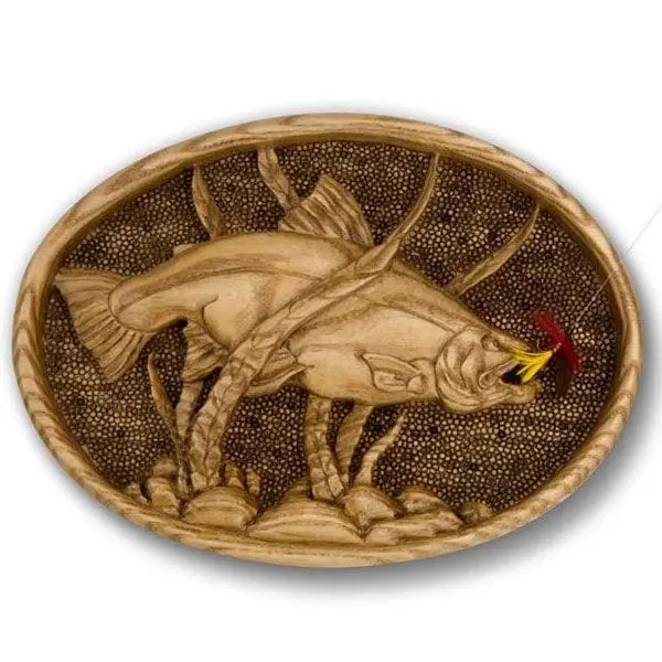 Power-Carved Trout Wall Art Project Plan (Digital Download)